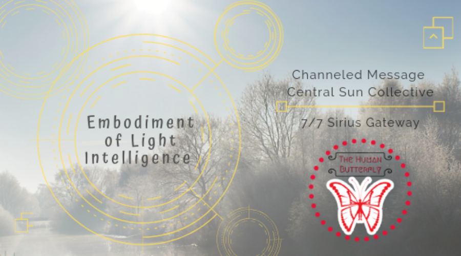 Embodiment of Light Intelligence – Central Sun Collective 7/7 Sirius Gateway